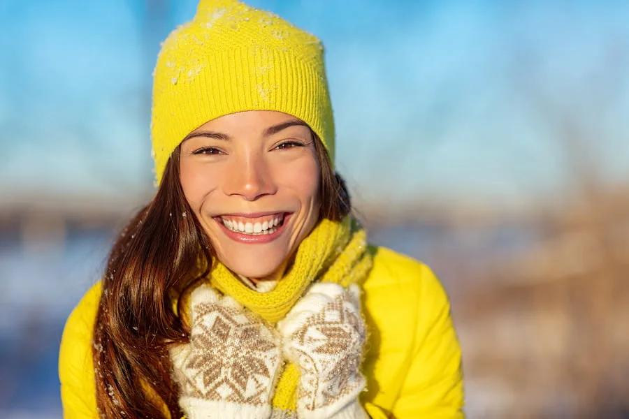 Smile away the winter blues